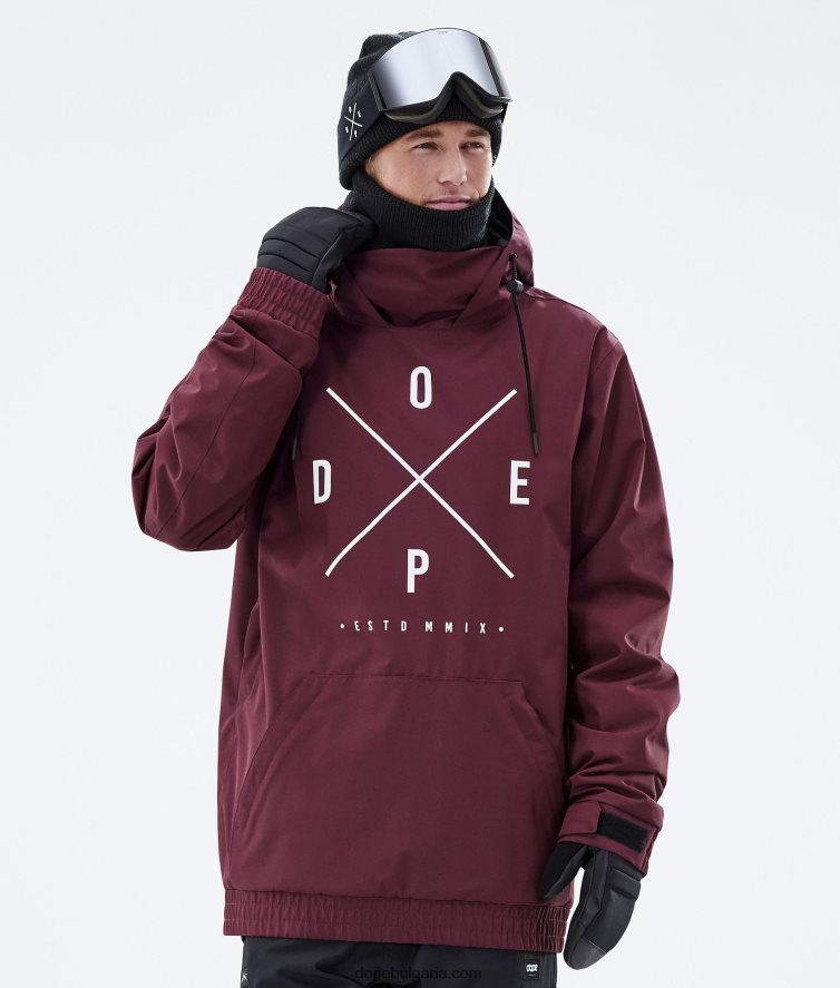 dope_d181d0bdd0bed183d0b1d0bed180d0b4_d18fd0bad0b5_migoo_4pzp94_2x_d0bdd0b0d0b3d0bed180d0b5_d0b1d0bed180d0b4d0be_d0bcd18ad0b6d0b.jpg Dope сноуборд яке migoo 4PZP94 2x нагоре бордо мъже - Image 1