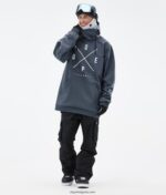 Dope сноуборд яке Yeti 4PZP25 2x up метален син мъже - Image 3