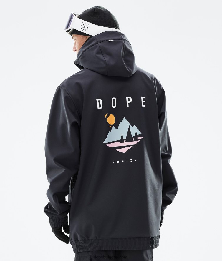 dope_d181d0bdd0bed183d0b1d0bed180d0b4_d18fd0bad0b5_yeti_4pzp71_d187d0b5d180d0b5d0bd_d0b1d0bed180_d0bcd18ad0b6d0b5.jpg Dope сноуборд яке Yeti 4PZP71 черен бор мъже - Image 1