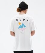 Dope стандартна тениска 4PZP341 борово бяло мъже
