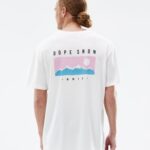 Dope стандартна тениска 4PZP349 гама бяло мъже