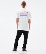 Dope стандартна тениска 4PZP349 гама бяло мъже - Image 4
