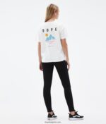 Dope стандартна w тениска 4PZP889 борово бяло Жени - Image 4