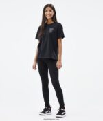 Dope стандартна w тениска 4PZP891 черен връх Жени - Image 2
