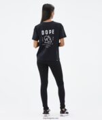 Dope стандартна w тениска 4PZP891 черен връх Жени - Image 7