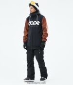 Dope стандартно яке за сноуборд 4PZP141 черен/кирпич мъже - Image 6