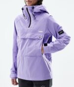 Dope туристическо леко яке за открито 4PZP638 избледняла виолетова Жени - Image 9