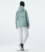 Dope туристическо яке 4PZP668 избеляло зелено Жени - Image 3
