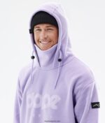 Dope удобна ii поларена качулка 4PZP309 избледняла виолетова мъже - Image 7