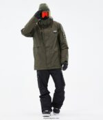 Dope умело яке за сноуборд 4PZP10 маслинено зелено мъже - Image 5