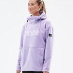 Dope уютна качулка от полар 4PZP799 избледняла виолетова Жени