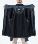 Dope яке за открито с пълен цип blizzard light 4PZP116 метално синьо мъже - Image 12
