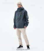 Dope яке за открито с пълен цип blizzard light 4PZP116 метално синьо мъже - Image 3