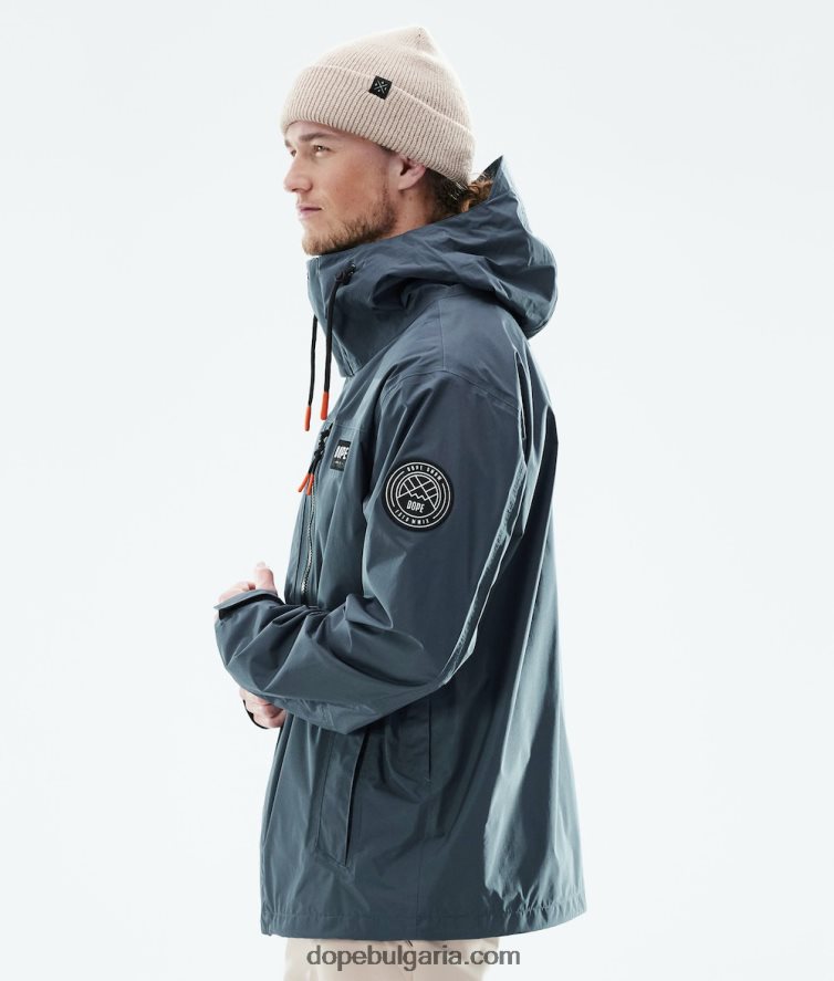 Dope яке за открито с пълен цип blizzard light 4PZP116 метално синьо мъже - Image 8