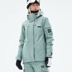Dope яке за сноуборд adept w 2021 4PZP538 избеляло зелено Жени