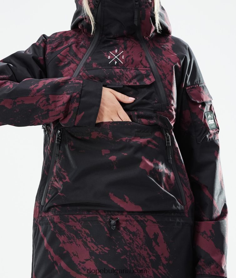 Dope яке за сноуборд akin w 2021 4PZP555 боя бордо Жени - Image 11