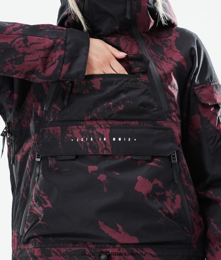 Dope яке за сноуборд akin w 2021 4PZP555 боя бордо Жени - Image 12
