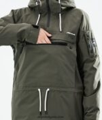Dope яке за сноуборд annok w 2021 4PZP657 маслинено зелено Жени - Image 12