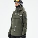 Dope яке за сноуборд annok w 2021 4PZP657 маслинено зелено Жени