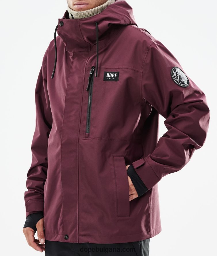 Dope яке за сноуборд blizzard full zip 2021 4PZP140 бордо мъже - Image 12