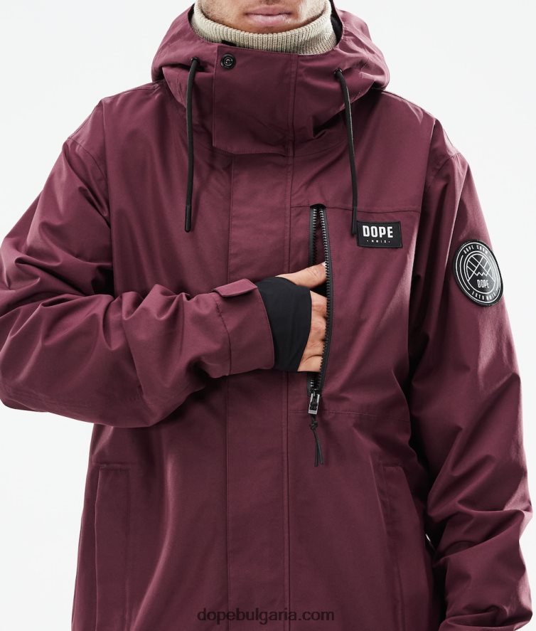 Dope яке за сноуборд blizzard full zip 2021 4PZP140 бордо мъже - Image 13