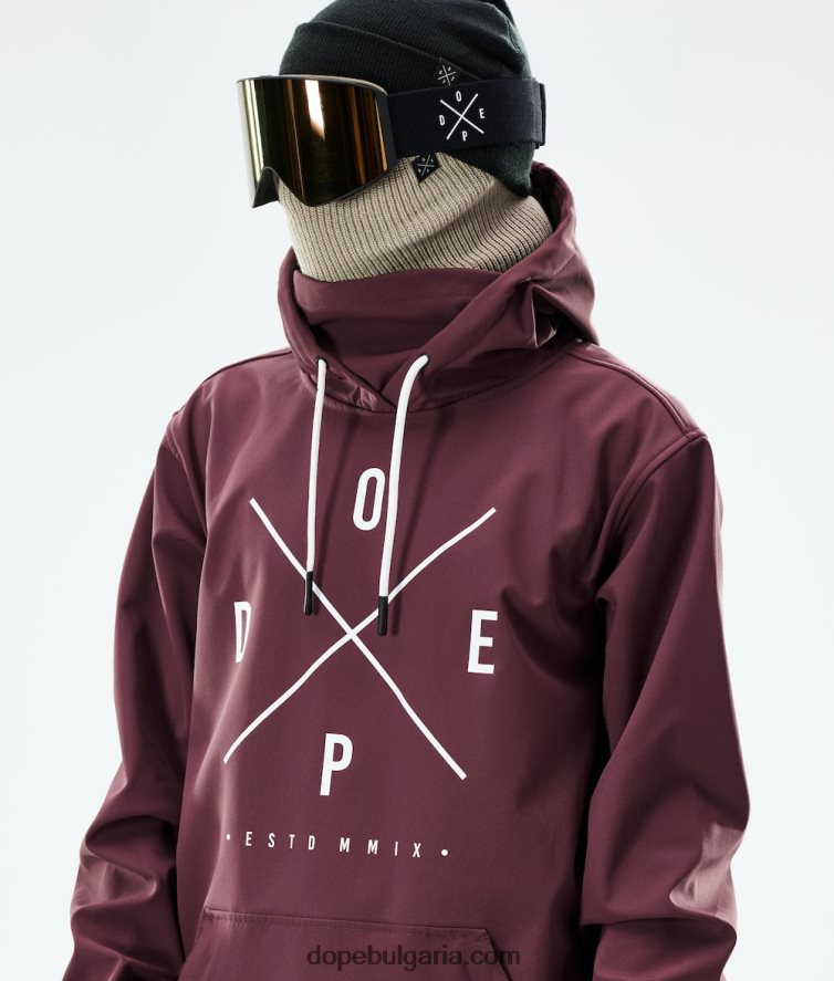 Dope яке за сноуборд Yeti 2021 4PZP46 2x нагоре бордо мъже - Image 9