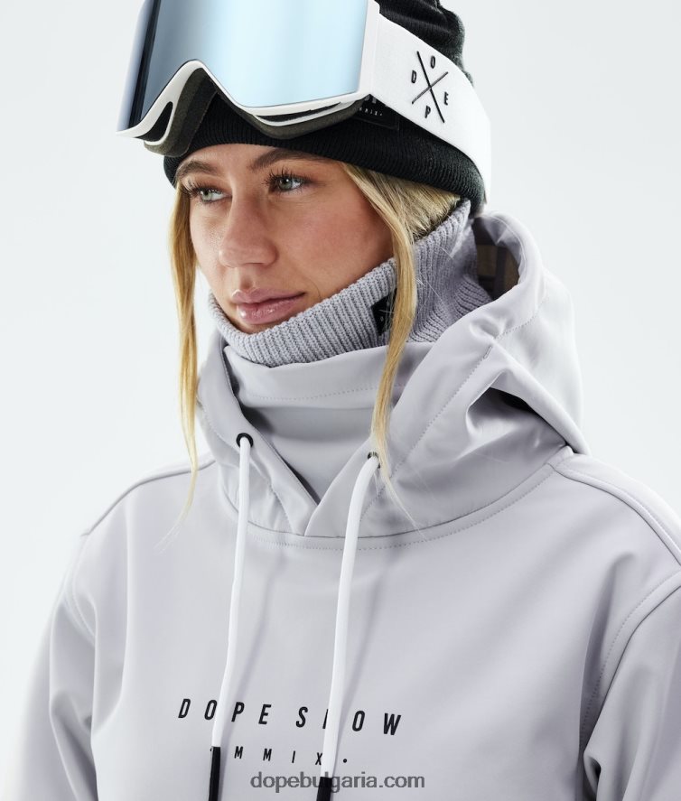 Dope яке за сноуборд yeti w 2021 4PZP615 гама светло сиво Жени - Image 9