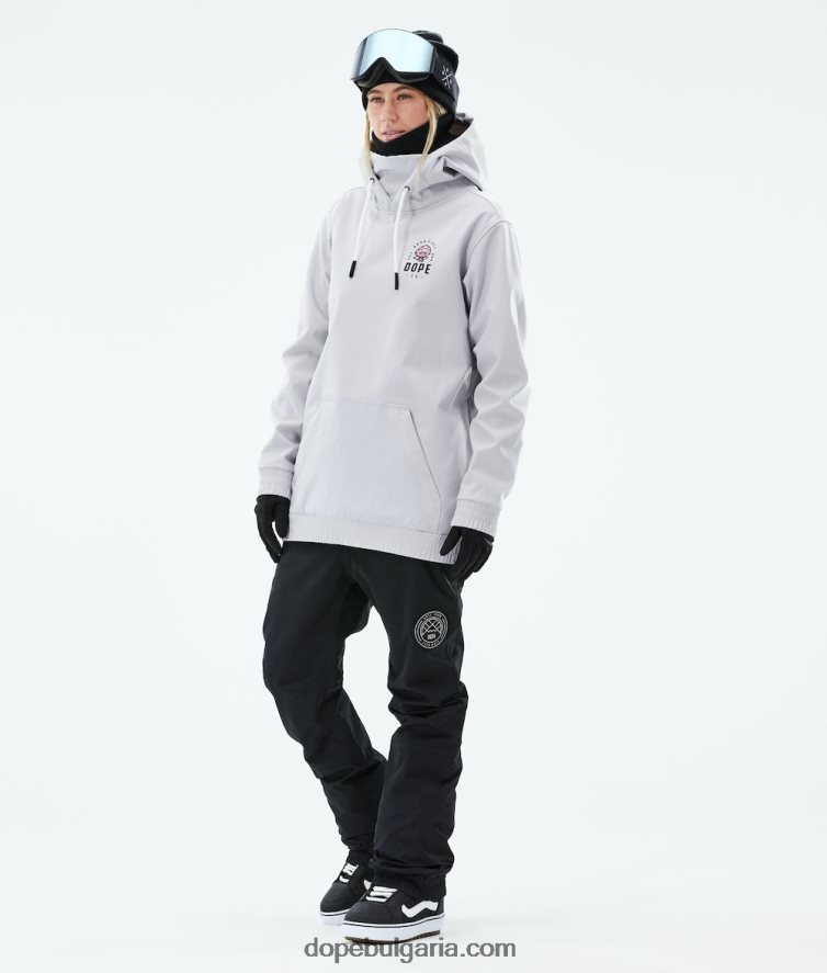 Dope яке за сноуборд yeti w 2021 4PZP645 розово светло сиво Жени - Image 6