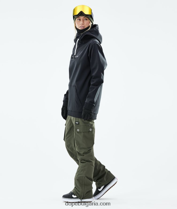 Dope яке за сноуборд yeti w 2021 4PZP683 снежно черен Жени - Image 6