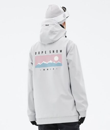 Dope яке за сноуборд Yeti W 4PZP554 гама светло сиво Жени