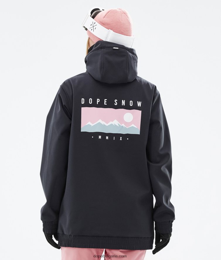 dope_d18fd0bad0b5_d0b7d0b0_d181d0bdd0bed183d0b1d0bed180d0b4_yeti_w_4pzp577_d0b4d0b8d0b0d0bfd0b0d0b7d0bed0bd_d187d0b5d180d0b5d0bd.jpg Dope яке за сноуборд Yeti W 4PZP577 диапазон черен Жени - Image 1