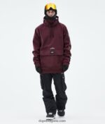 Dope яке wylie за сноуборд 4PZP86 кръпка бордо мъже - Image 5