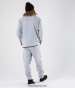 Dope loyd поларен пуловер 4PZP334 светлосив меланж мъже - Image 6