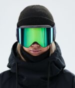 Dope sight 2021 ски очила 4PZP258 черно/зелено огледало - Image 7